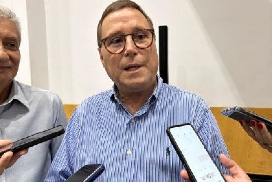 O suplente de senador Mauro Carvalho, que falou sobre desafios para aprovar obra na MT-251
