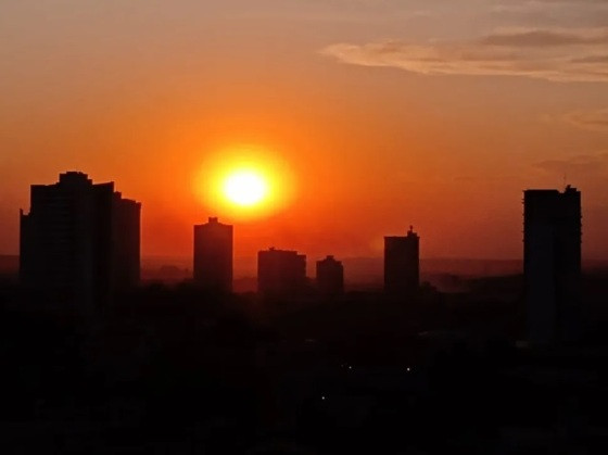 Cuiabá se tornou a cidade mais quente do país em outubro de 2023.