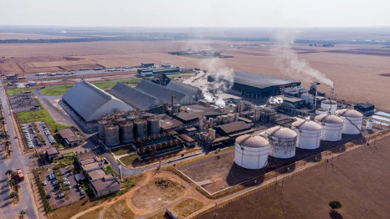Usina de etanol de milho em Mato Grosso