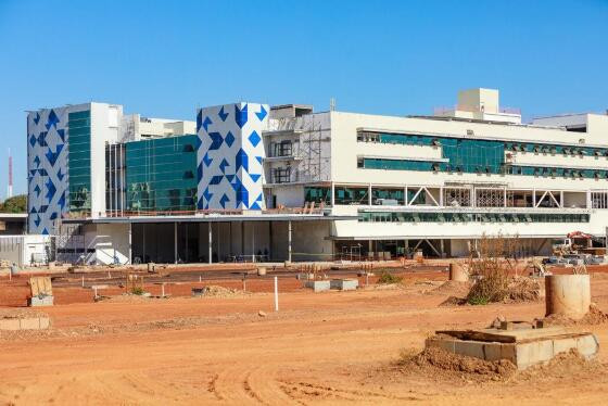Governo constrói seis hospitais, entre outras centenas de obras importantes infraestrutura