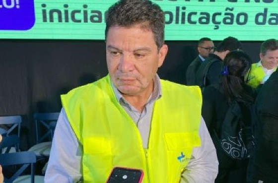 O presidente do conselho da Nova Rota, Cidinho Santos.