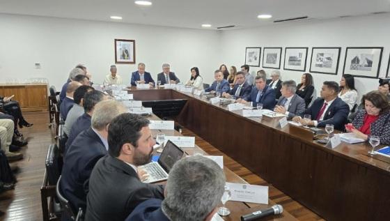 O governador se reuniu com os ministros Marina Silva, Simone Tebet, Ricardo Lewandowski e Rui Costa.