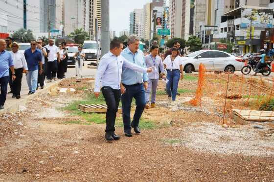 O presidente do TCE, conselheiro Sérgio Ricardo, e o vice-presidente, Guilherme Maluf