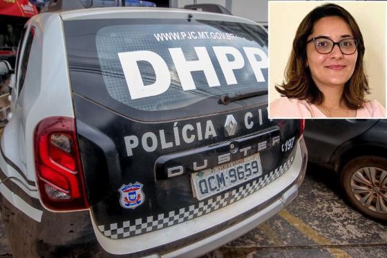 Viviane de Souza Fidelis (detalhe), encontrada morta; DHPP investiga o caso