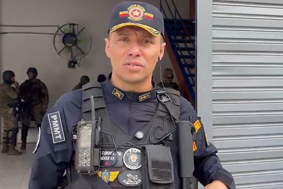 Tenente-coronel Nogueira, comandante do 4º batalhão da Polícia Militar, que atendeu o caso no início