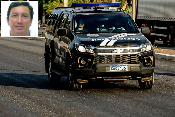 O investigador de Polícia Civil, Manoel Batista da Sival, que foi preso acusado de estuprar mulher em delegacia